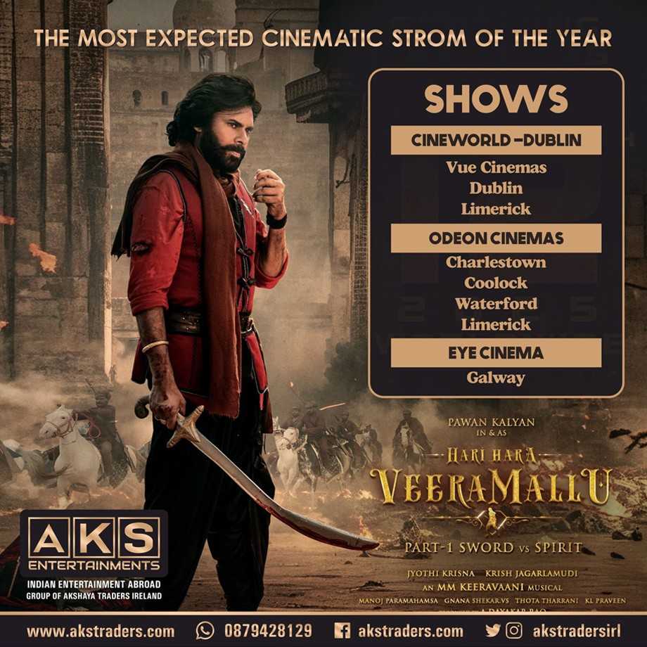 Hari Hara Veera Mallu (2025) - Indian Telugu Movie | AKS Traders Ireland