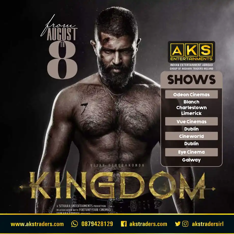 Kingdom - Indian Telugu Movie | AKS Traders Ireland